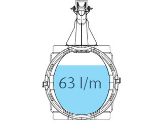 Nominal size ø 300 mm | Cross section 630 sq.cm